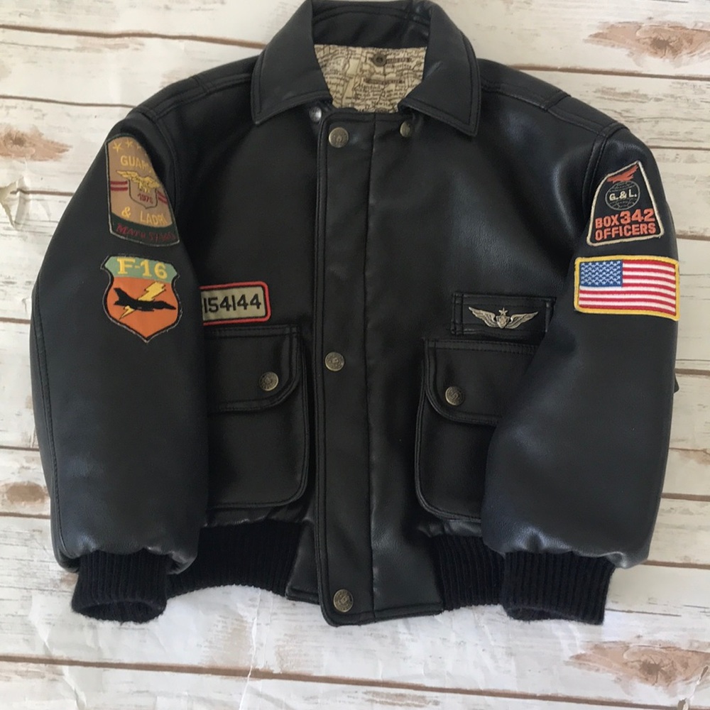 Boys Aviator Bomber Jacket